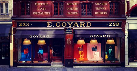 maison goyard paris france trunk maker|goyard canvas wikipedia.